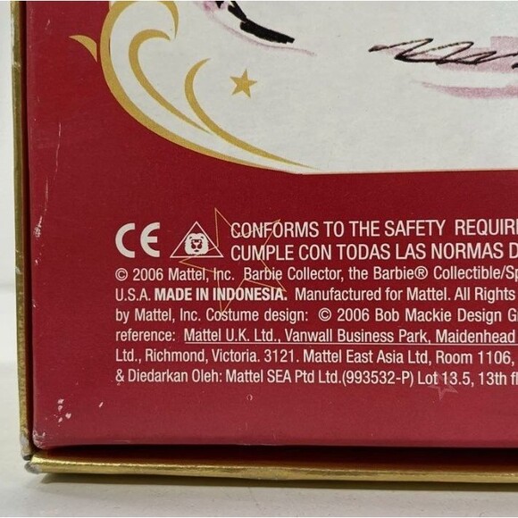 Holiday Barbie Bob Mackie 2006 NIB - Picture 5 of 6